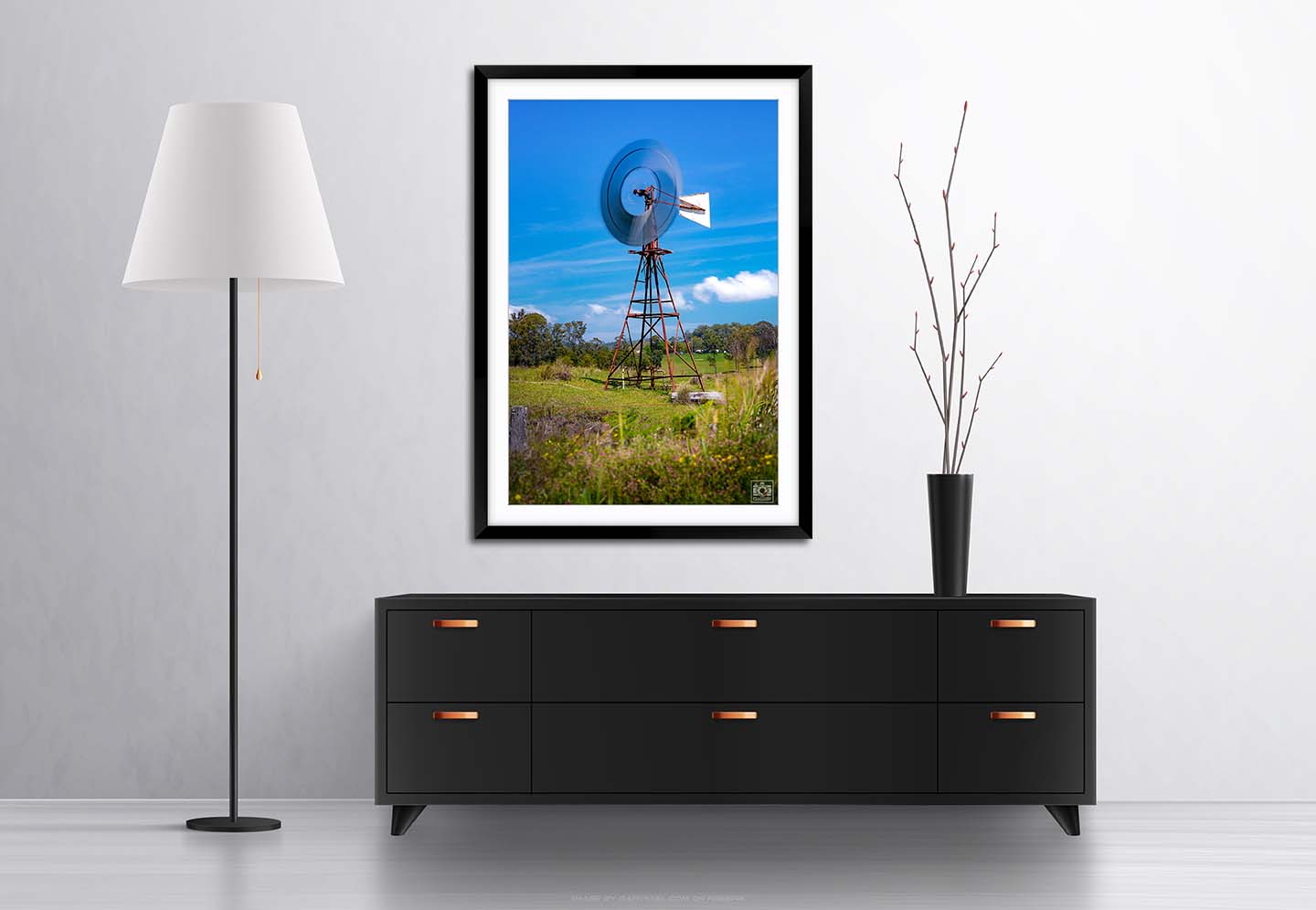 Winter Windmill