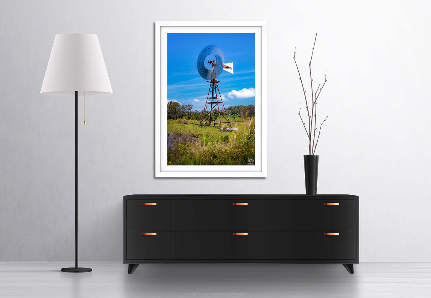 Winter Windmill
